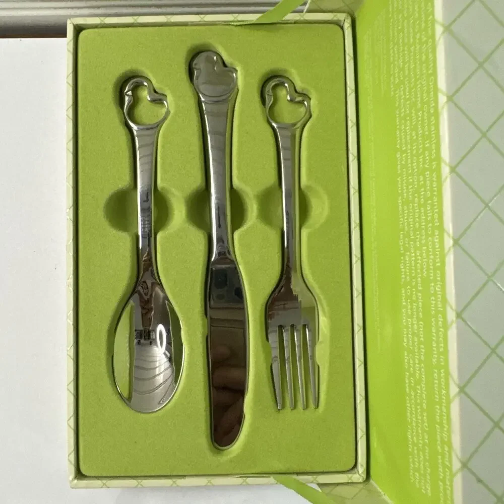 Vintage Oneida Duckling Baby & Child Stainless Steel Flatware Set